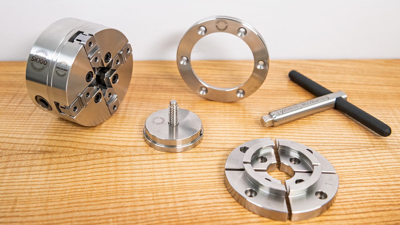 SK100 chuck package contents