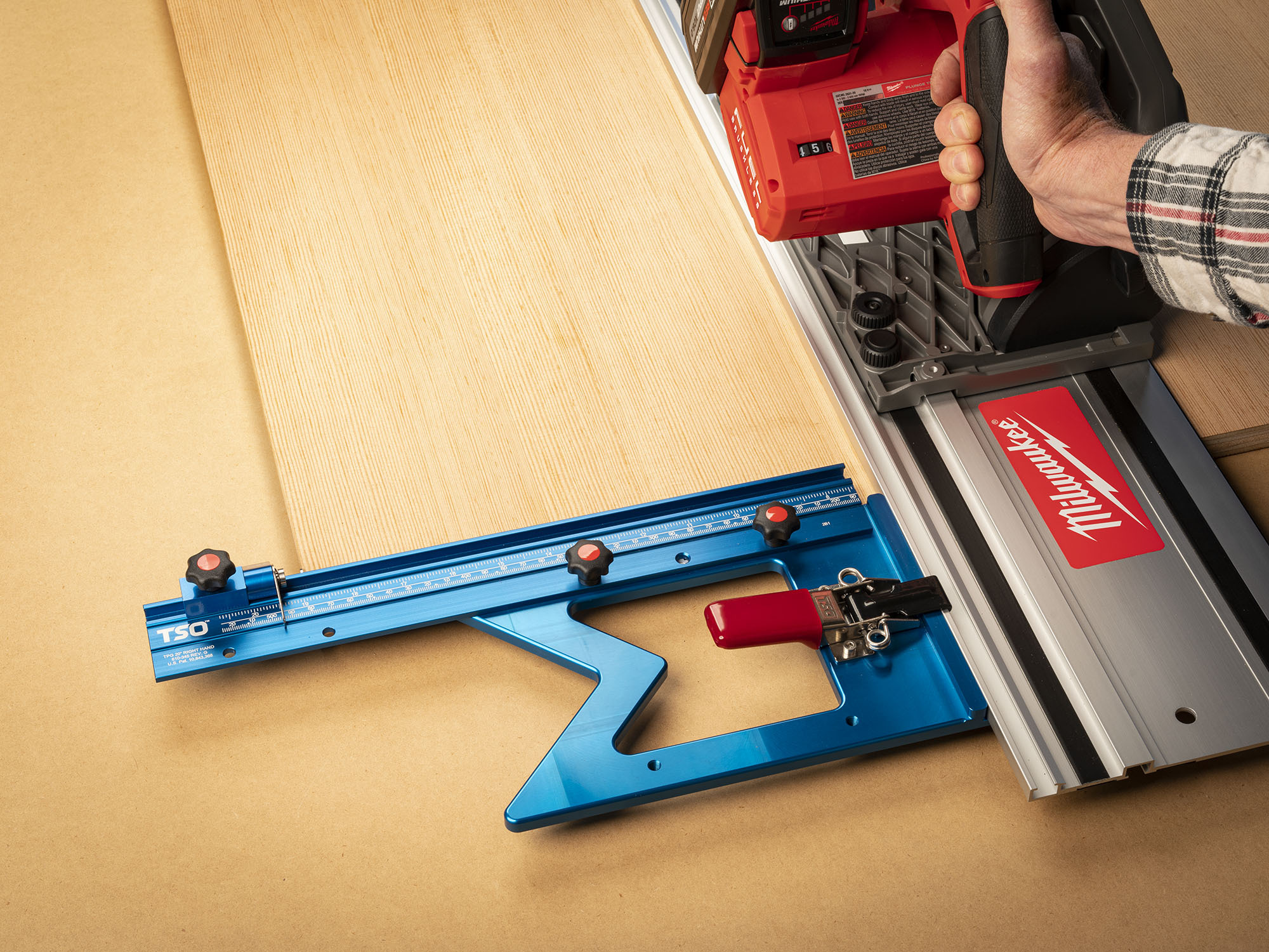 track saw and accessory