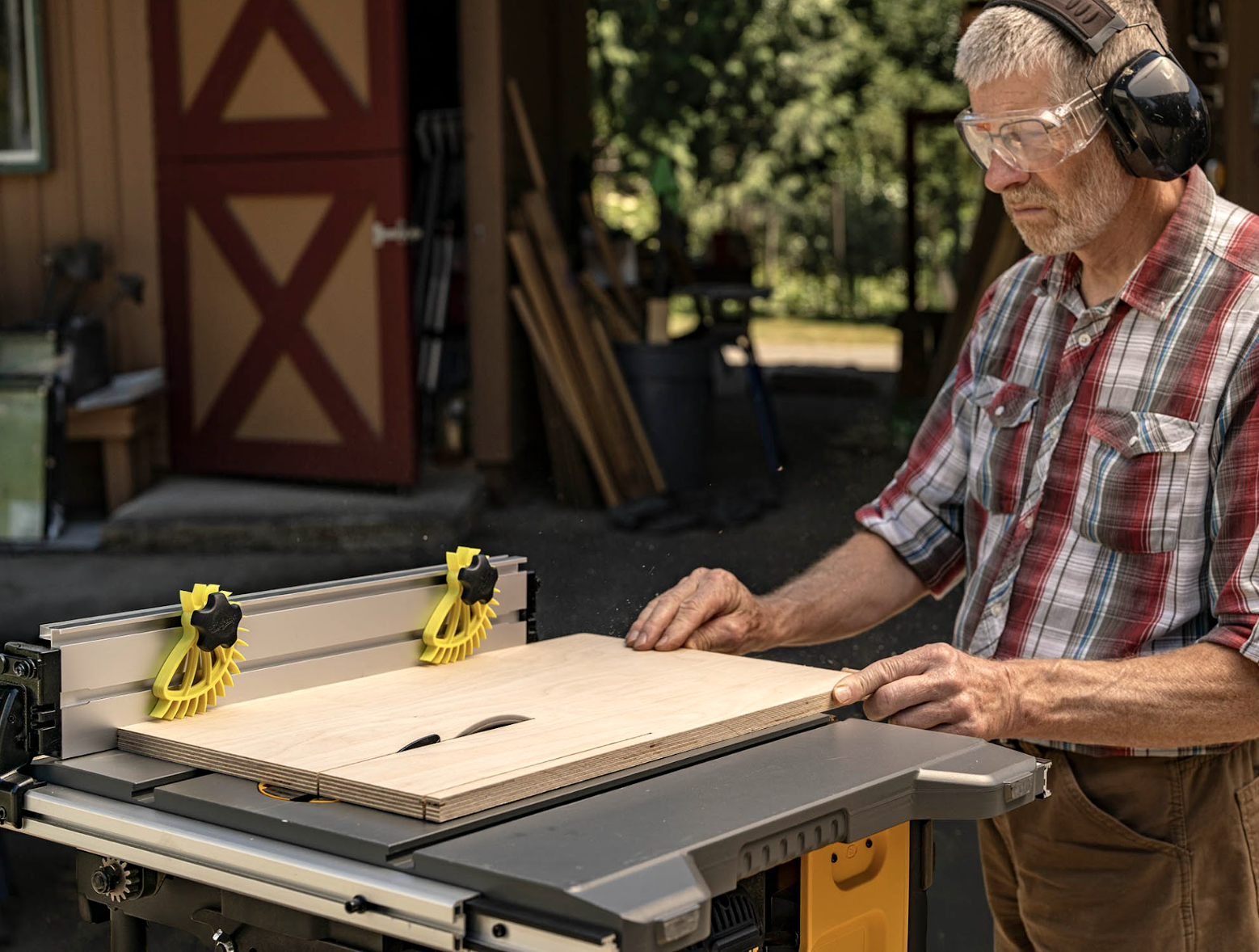 using table saw